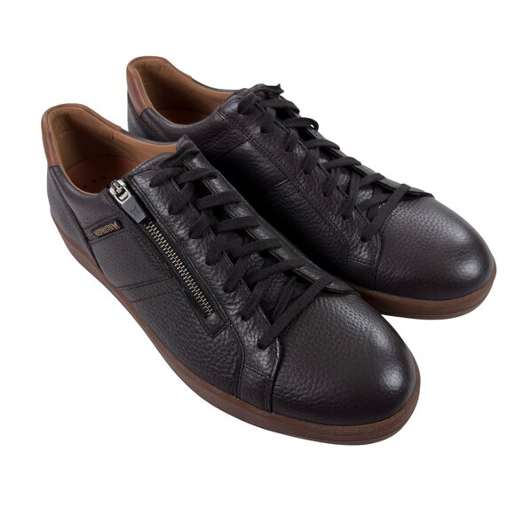 Mephisto Henrik Walking Shoes Mens Size 12.5 Soft Air Casual Sneaker Dark Brown - Picture 3 of 9